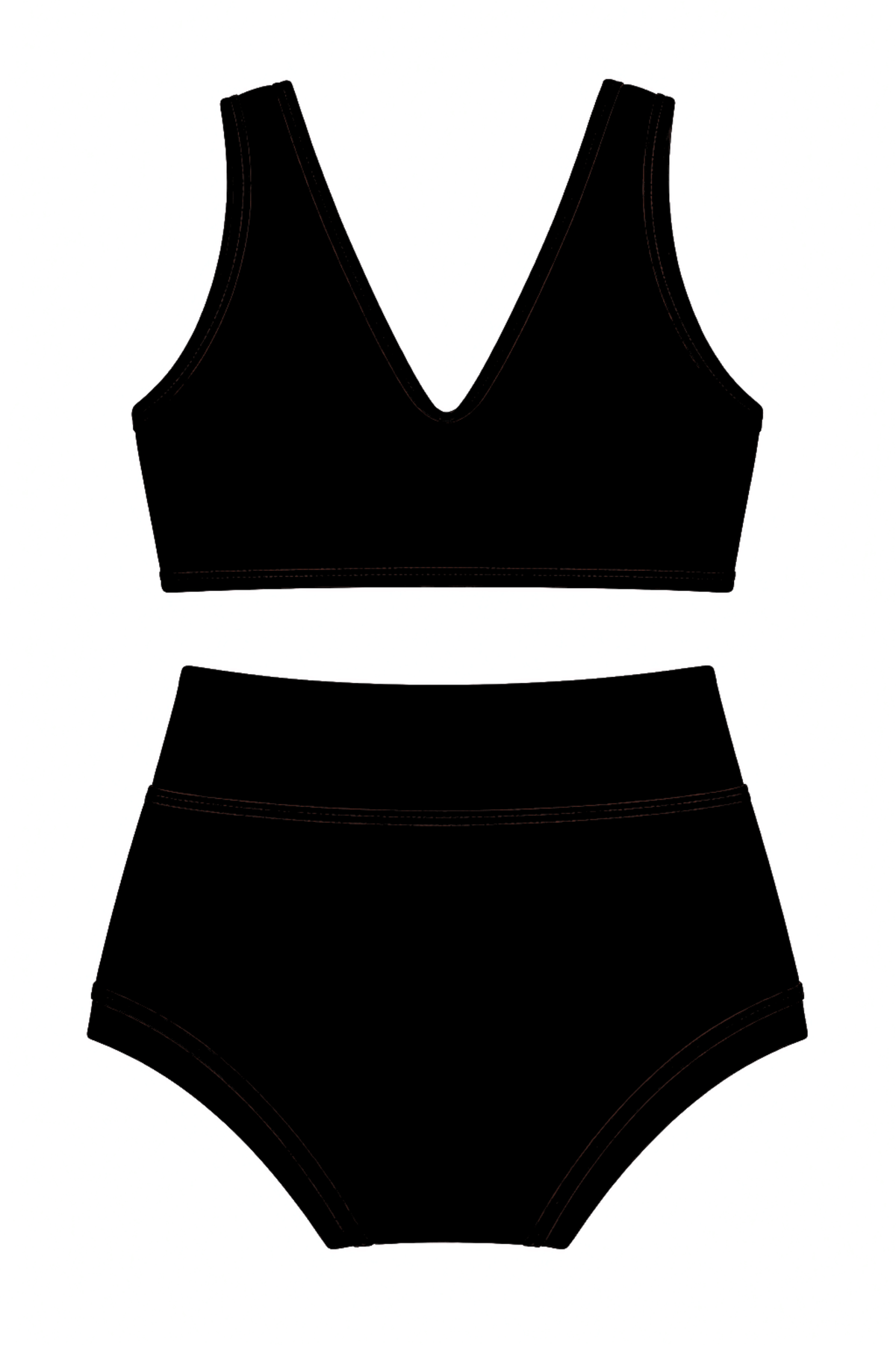 Cross My Heart Set Spotted Safari - Final Sale