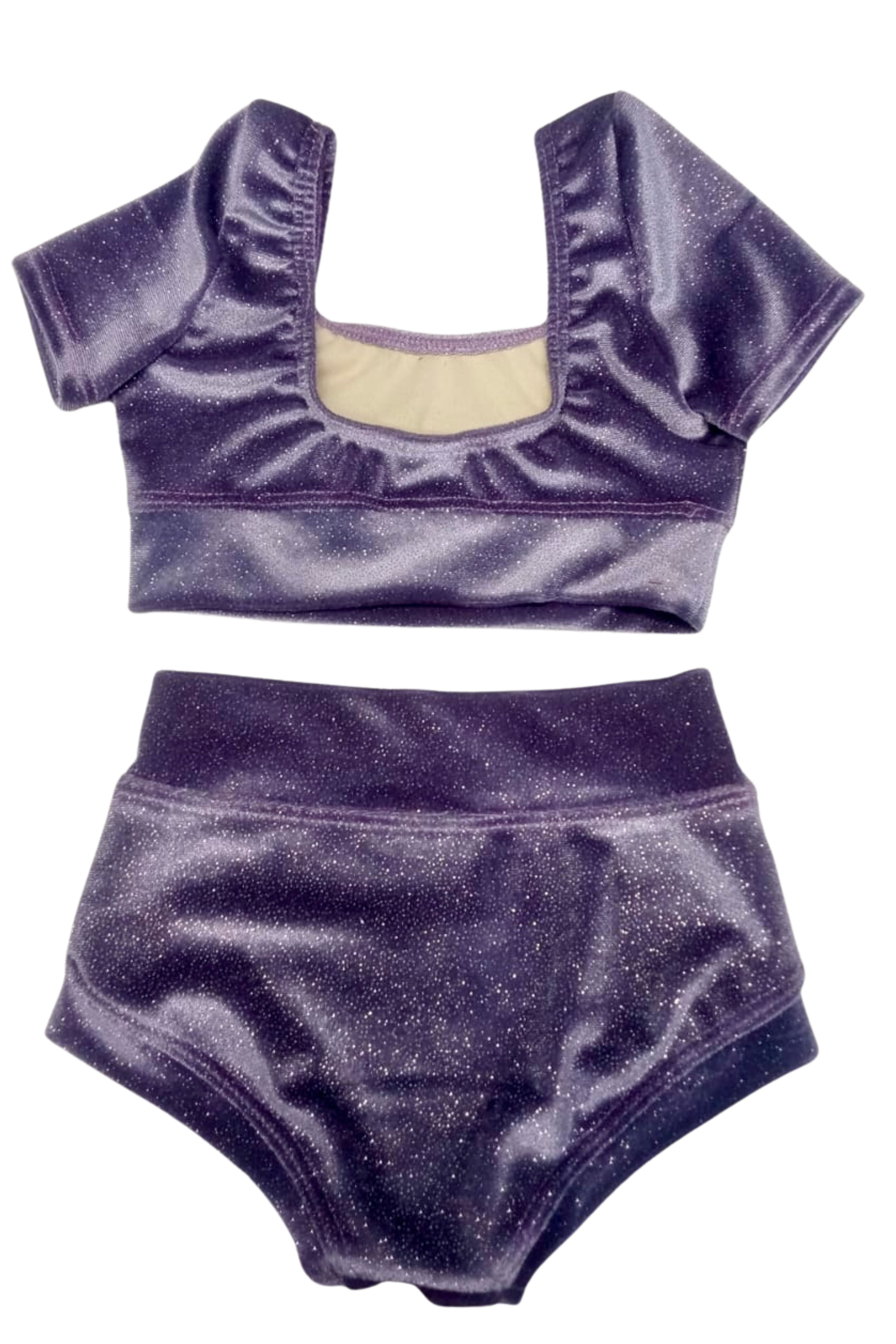 Simple But Cute Set (Exclusive Glitter Velvet) - Ready To Ship - Final Sale