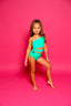 Diva Leotard - Dark Mint - Ready to Ship