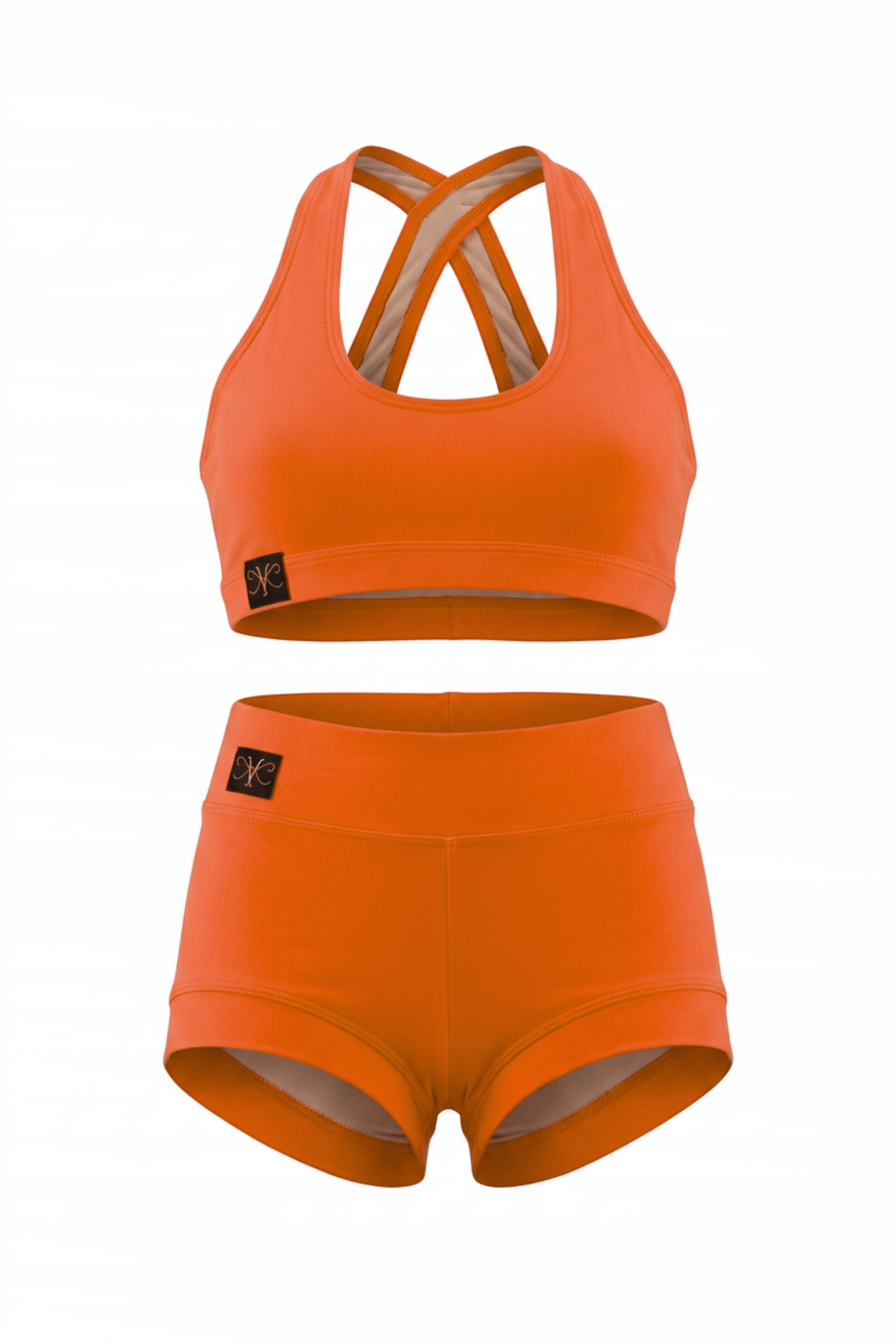 Zara Bra Top - Tangerine
