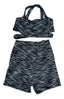 Chic Short - Gray Strobe Heather - Ready To Ship