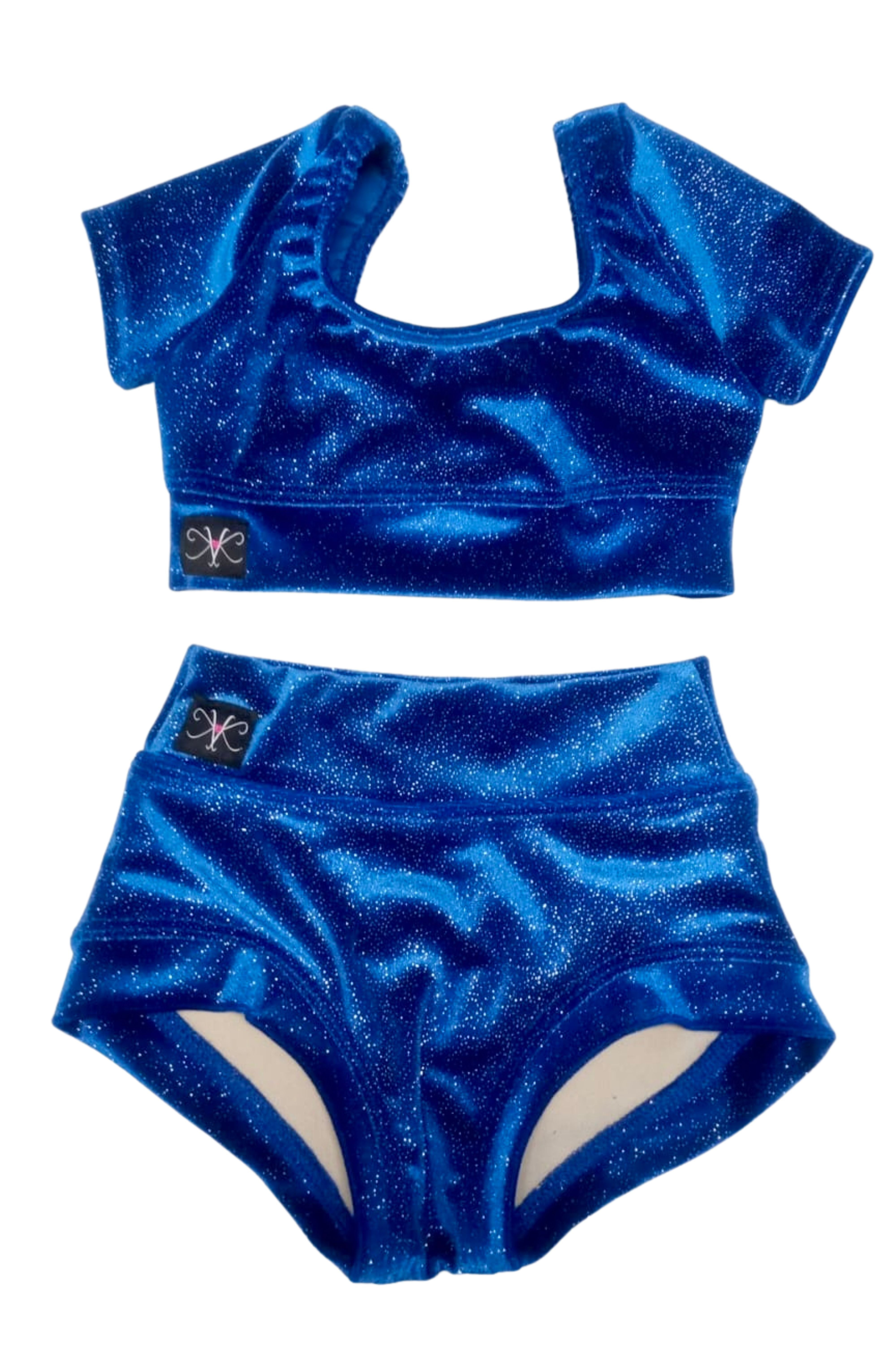 Simple But Cute Set (Exclusive Glitter Velvet) - Ready To Ship - Final Sale