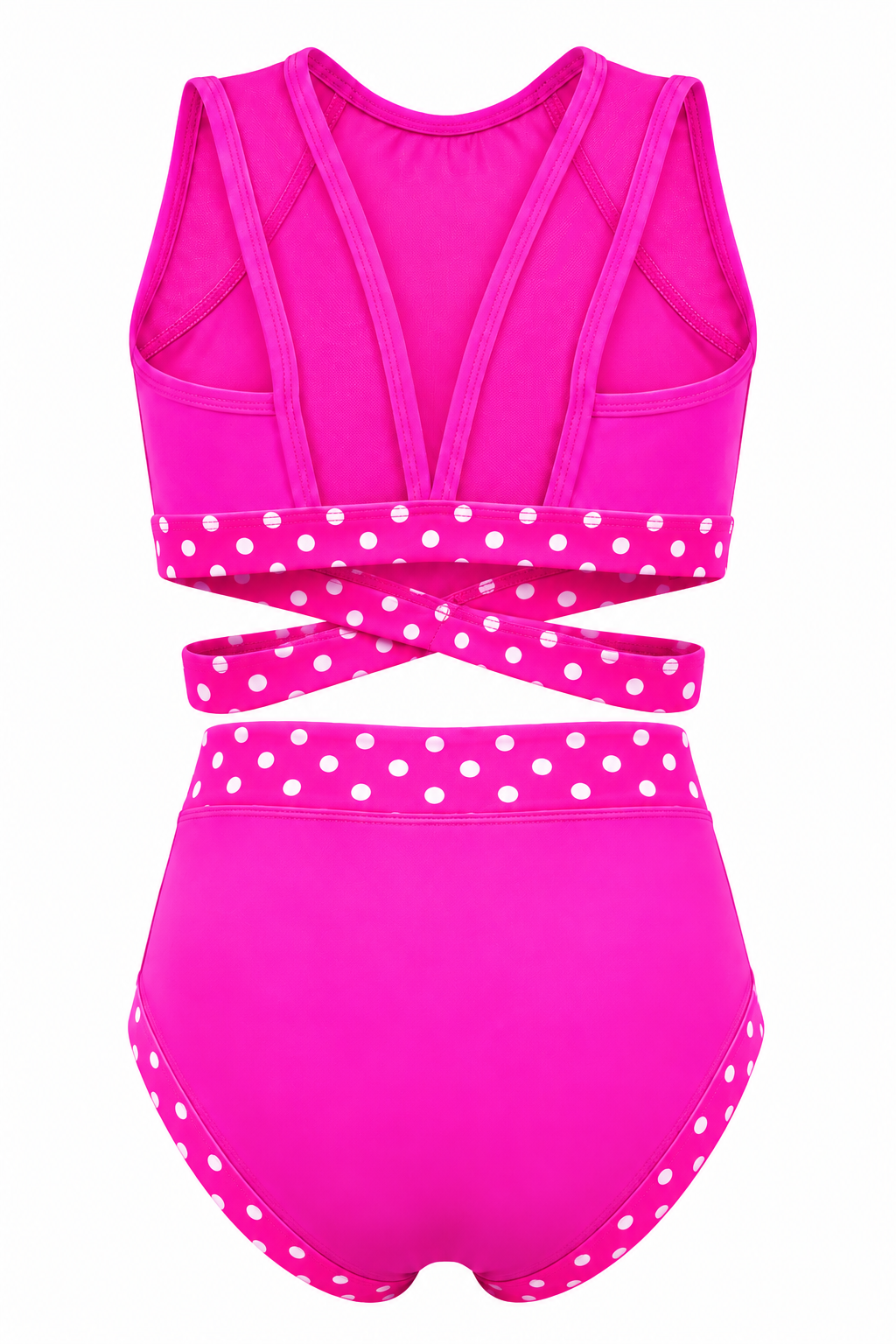 Criss Cross VIP Polkadot Set - Final Sale