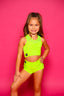 Miraj Bra Top - Neon Green - Ready To Ship