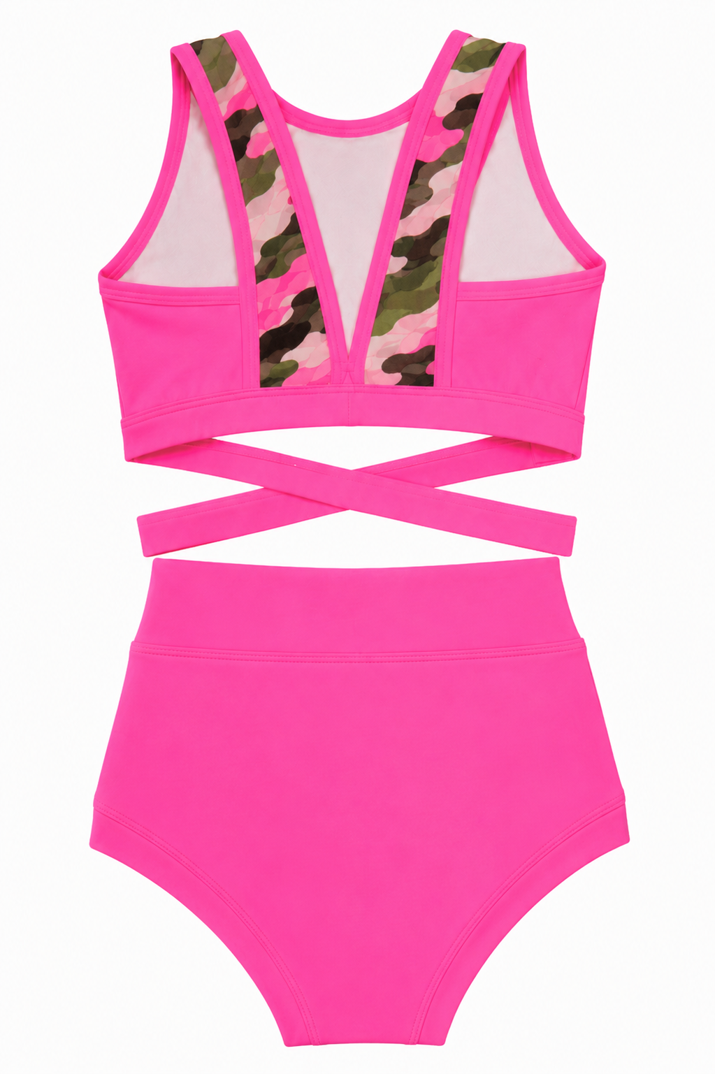 Criss Cross Camo Set - Final Sale