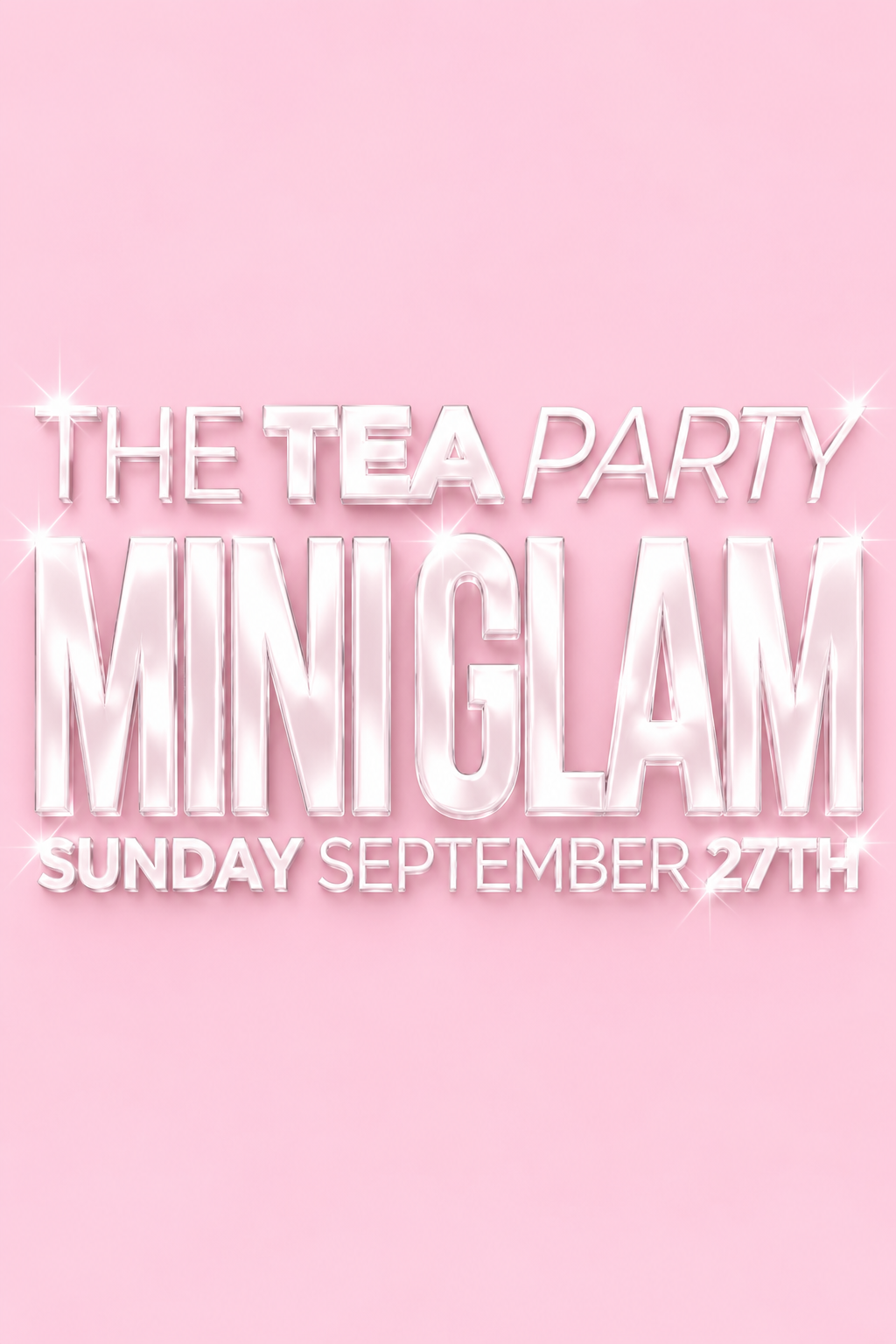 Mini Glam - The Tea Party - Final Sale