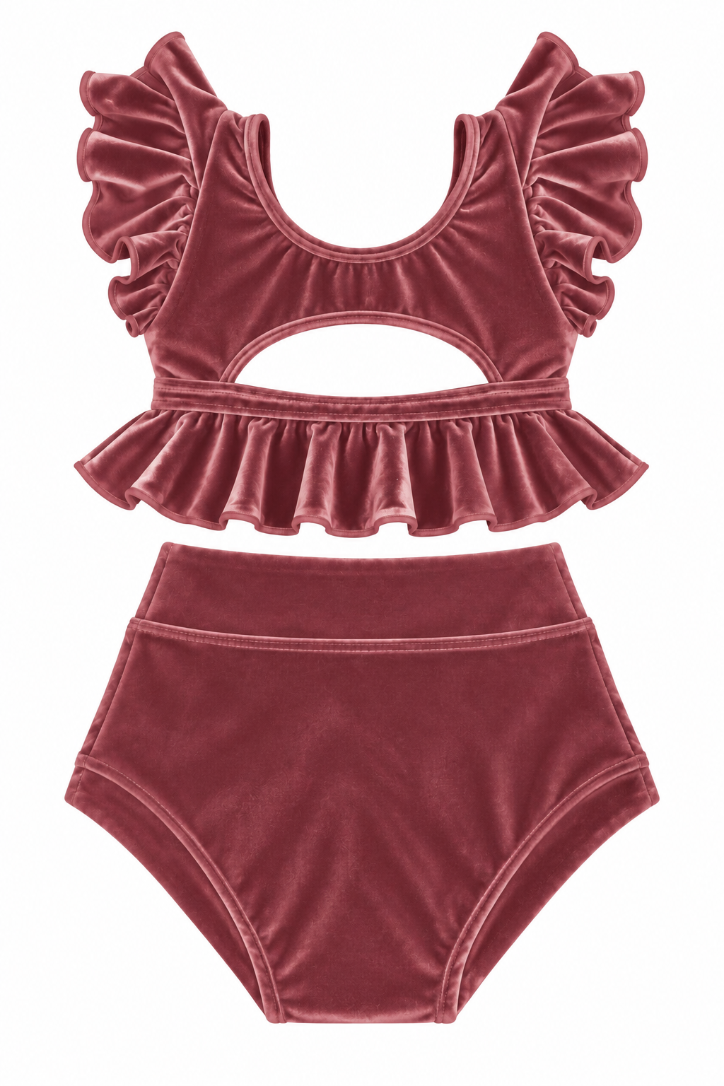 All Dolled Up Velvet Set - Final Sale