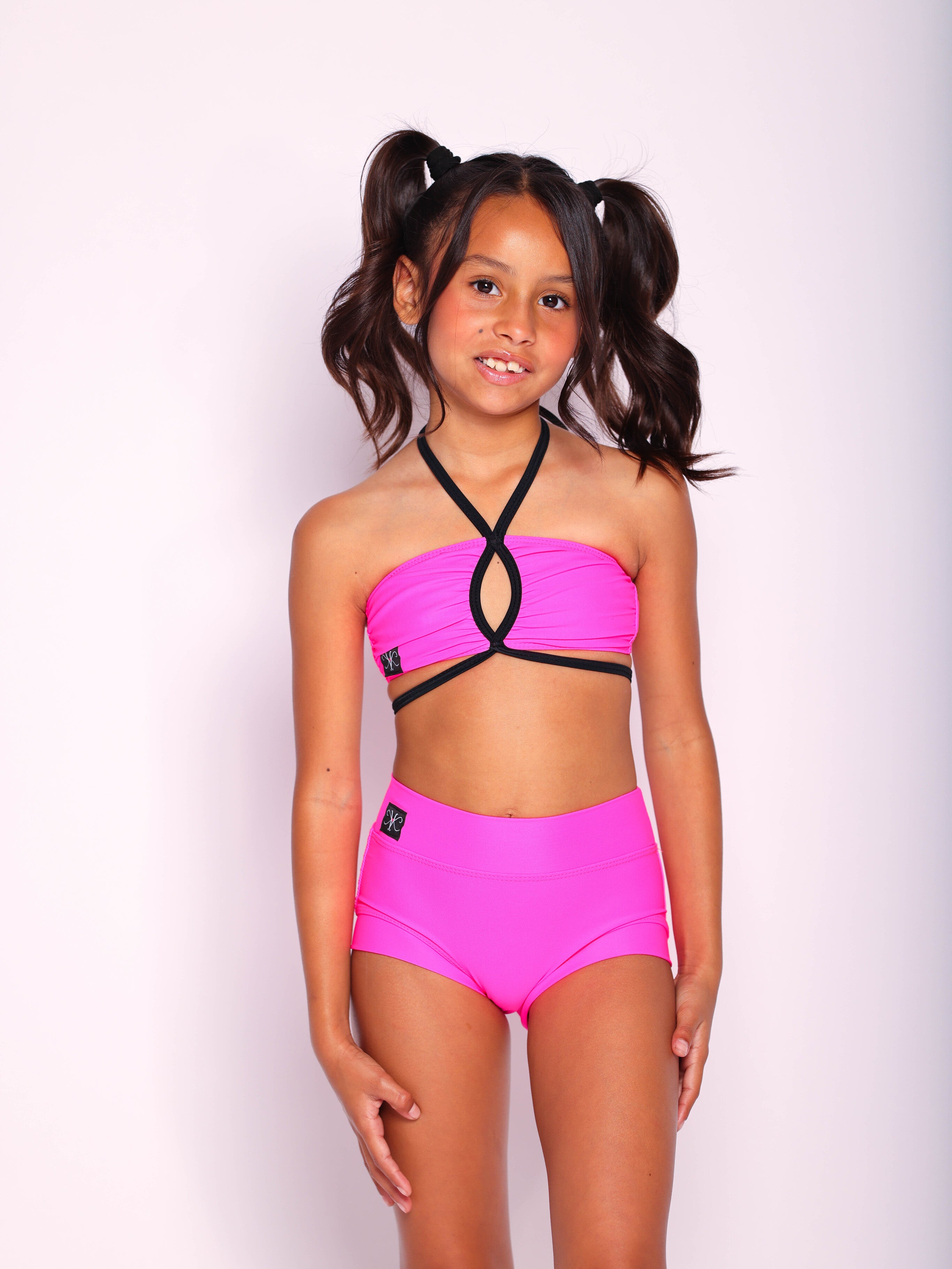 The Weekend Bra Top - Neon Pink - Ready To Ship