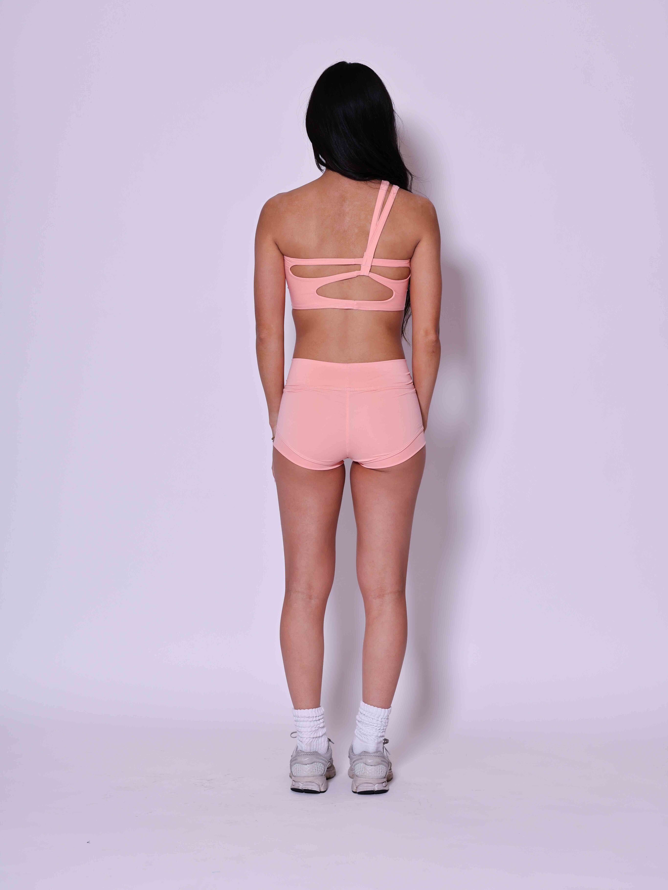 My Time Crop Top - Peachy - Ready To Ship