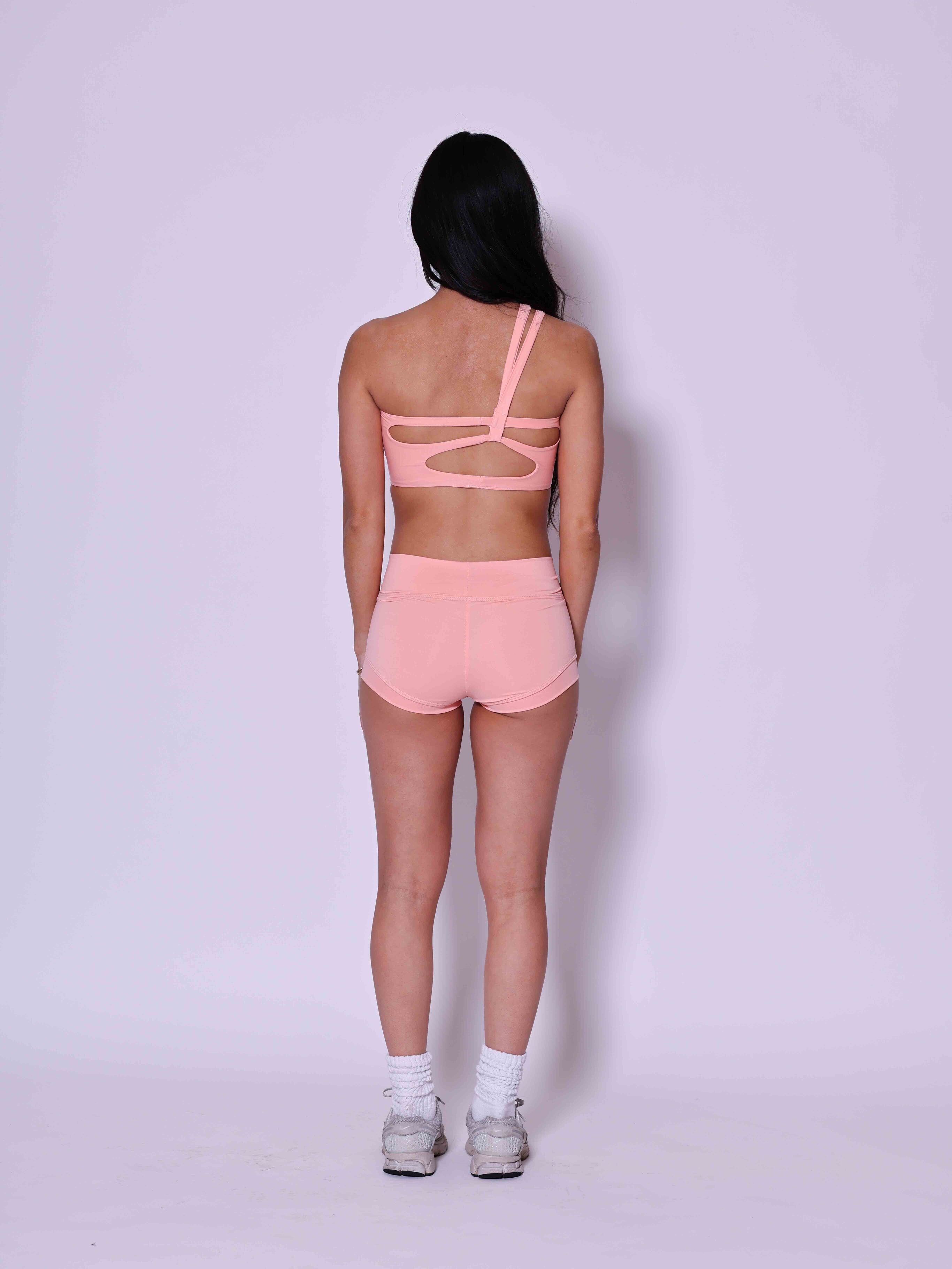 My Time Crop Top - Peachy - Ready To Ship