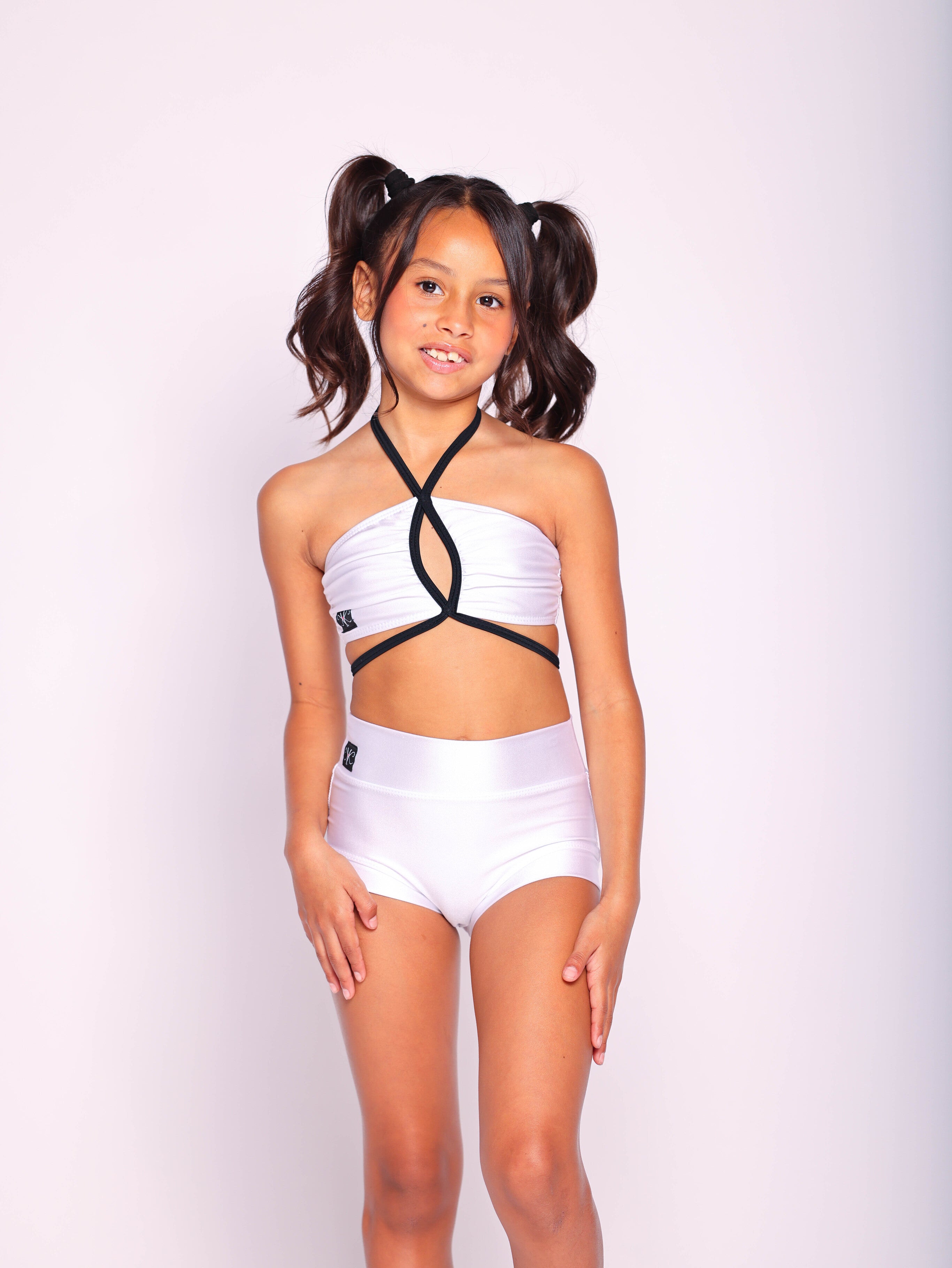 The Weekend VIP Brief - White Shiny - Ready To Ship