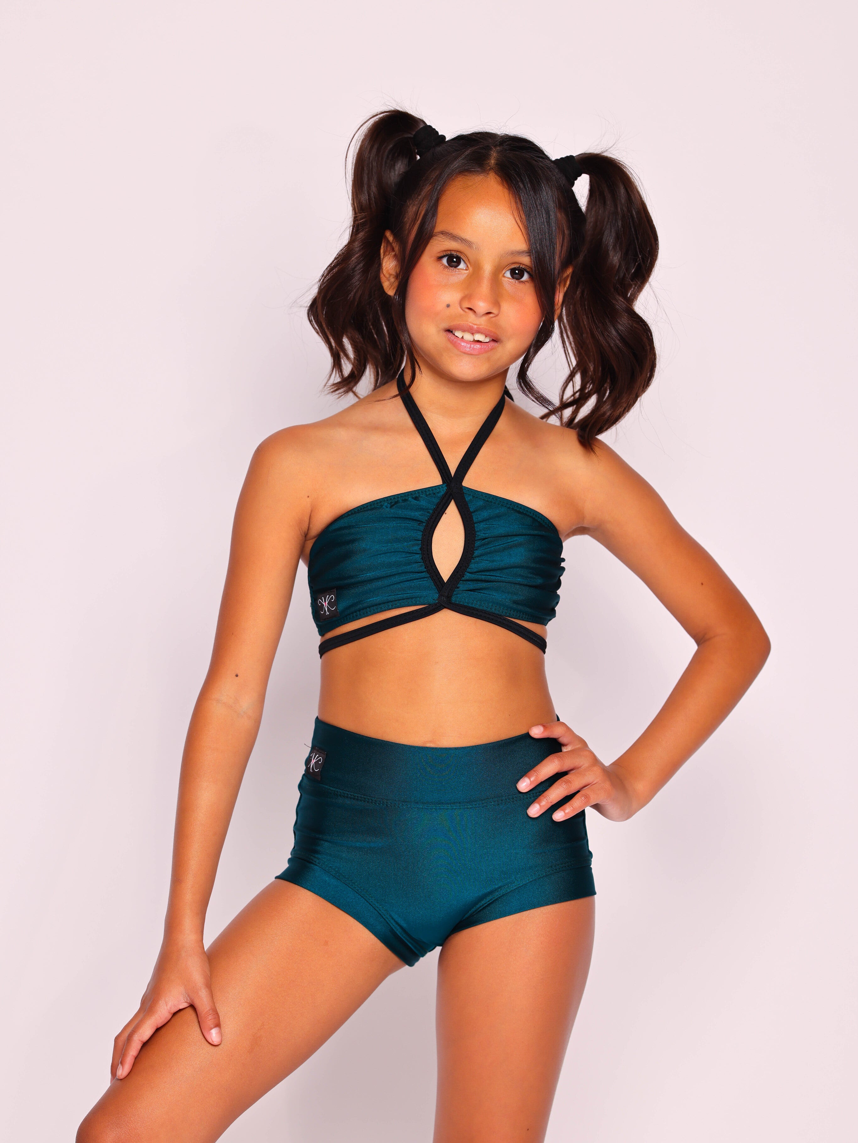 The Weekend Bra Top - Peacock - Ready To Ship