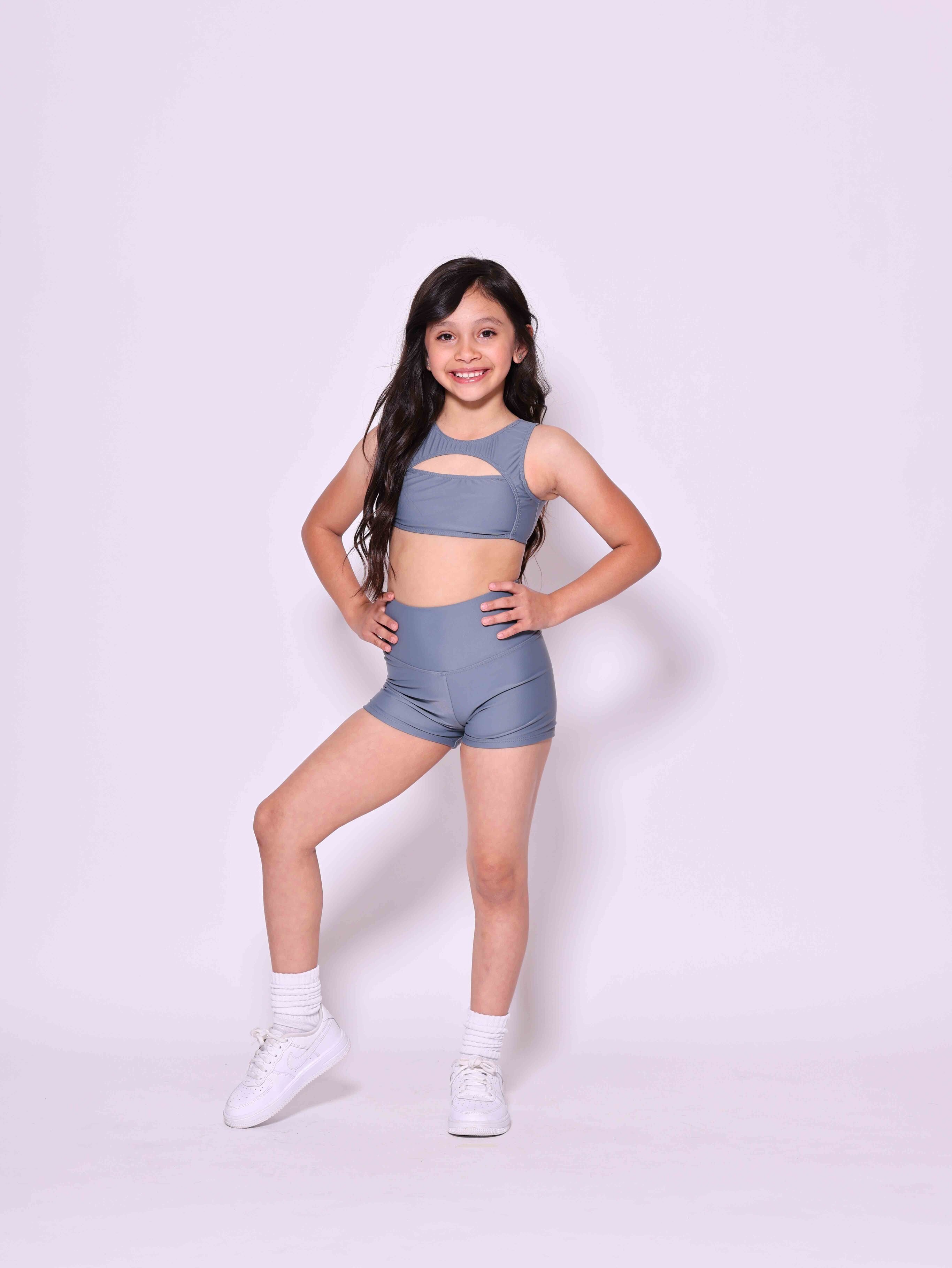 Anikka Short - Gray - Ready To Ship