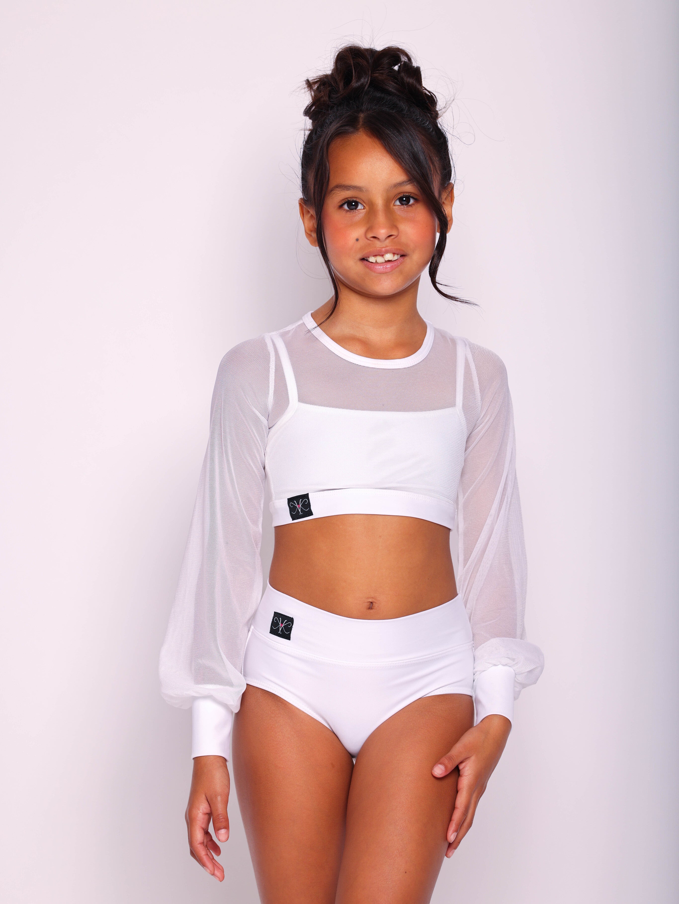 Hollaback Posh Brief - White - Ready to Ship