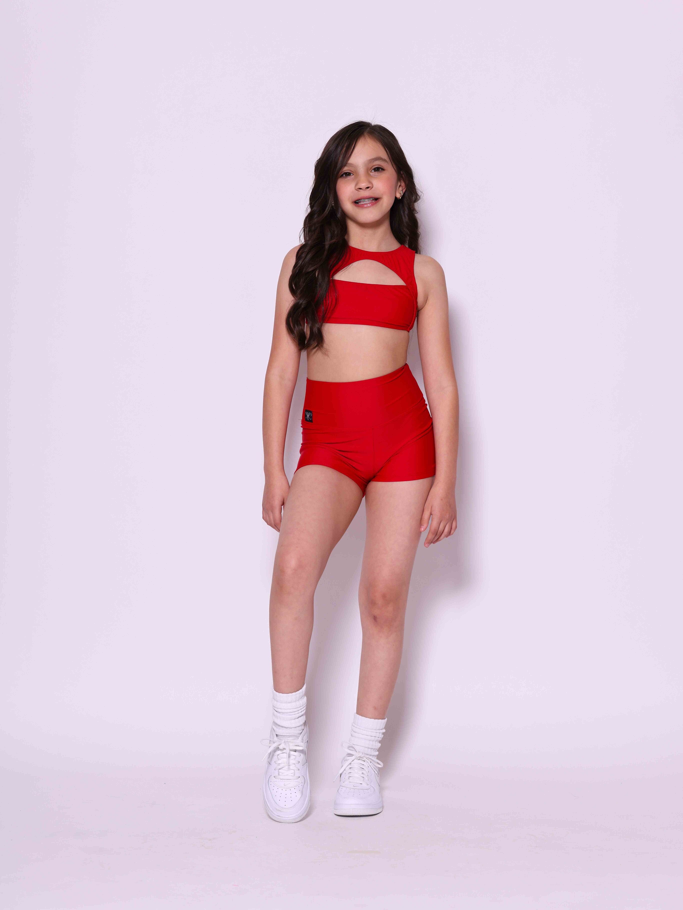 Anikka Bra Top - Red - Ready To Ship