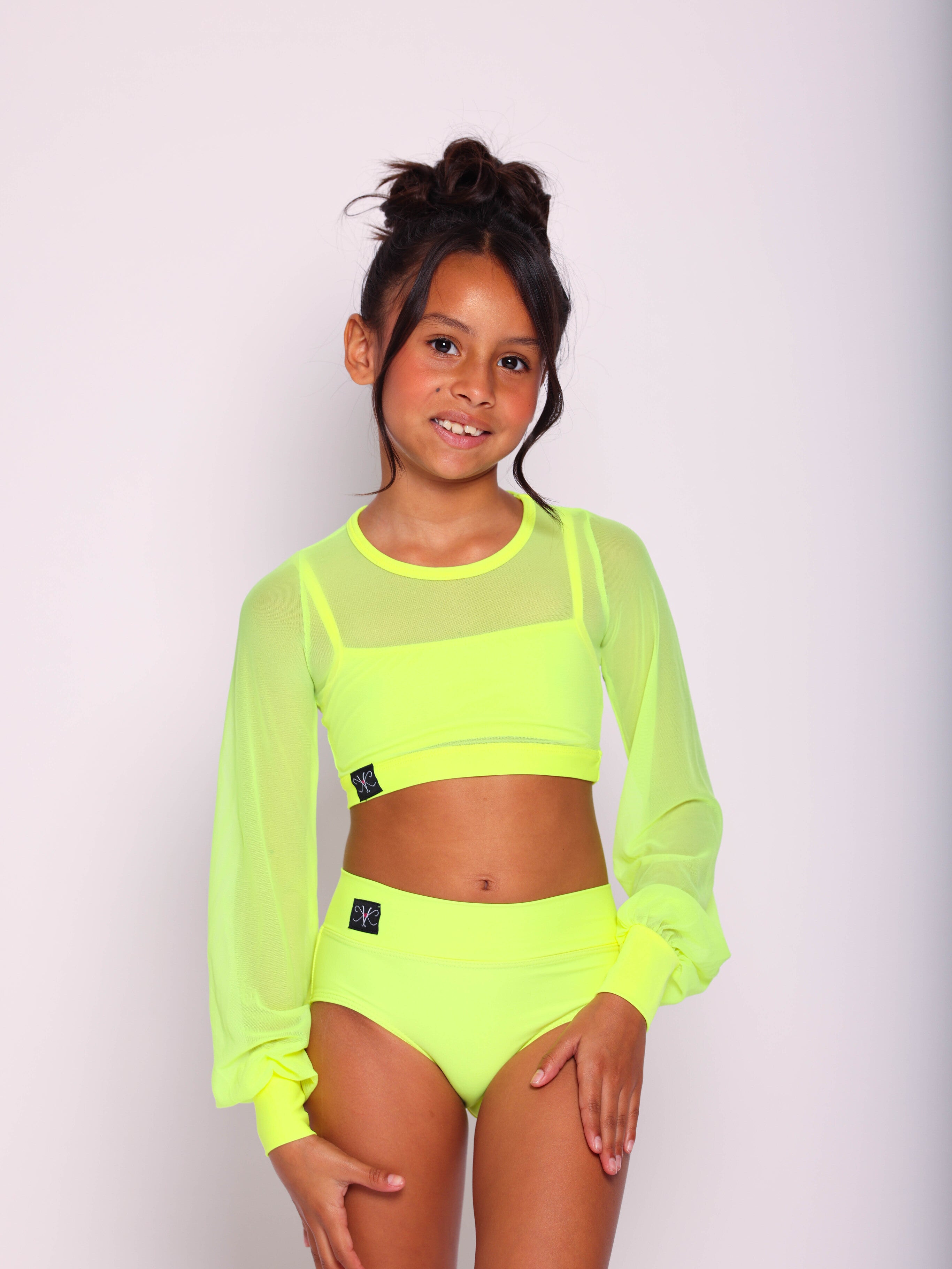 Hollaback Posh Brief - Neon Yellow - Ready to Ship