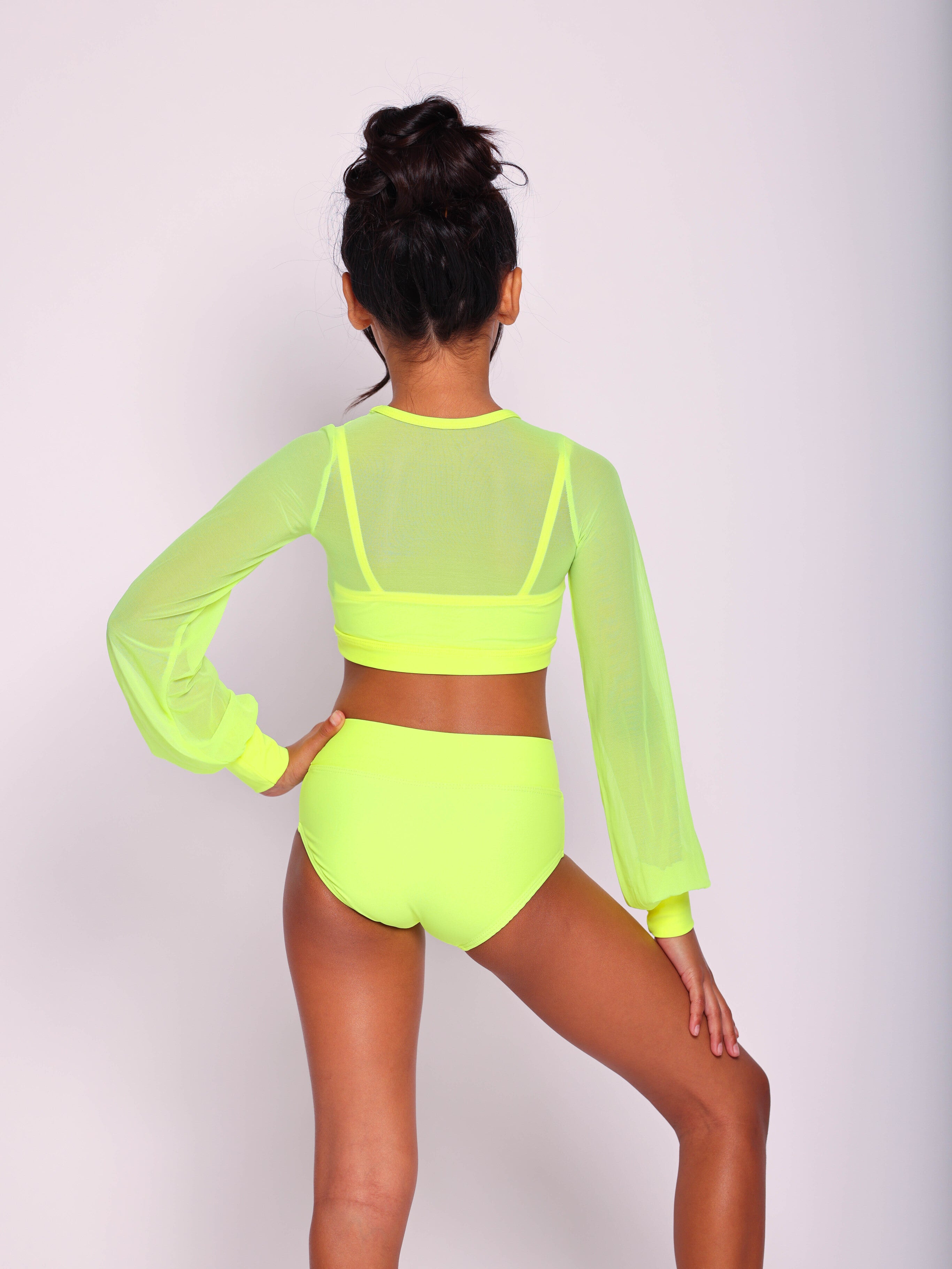 Hollaback Posh Brief - Neon Yellow - Ready to Ship