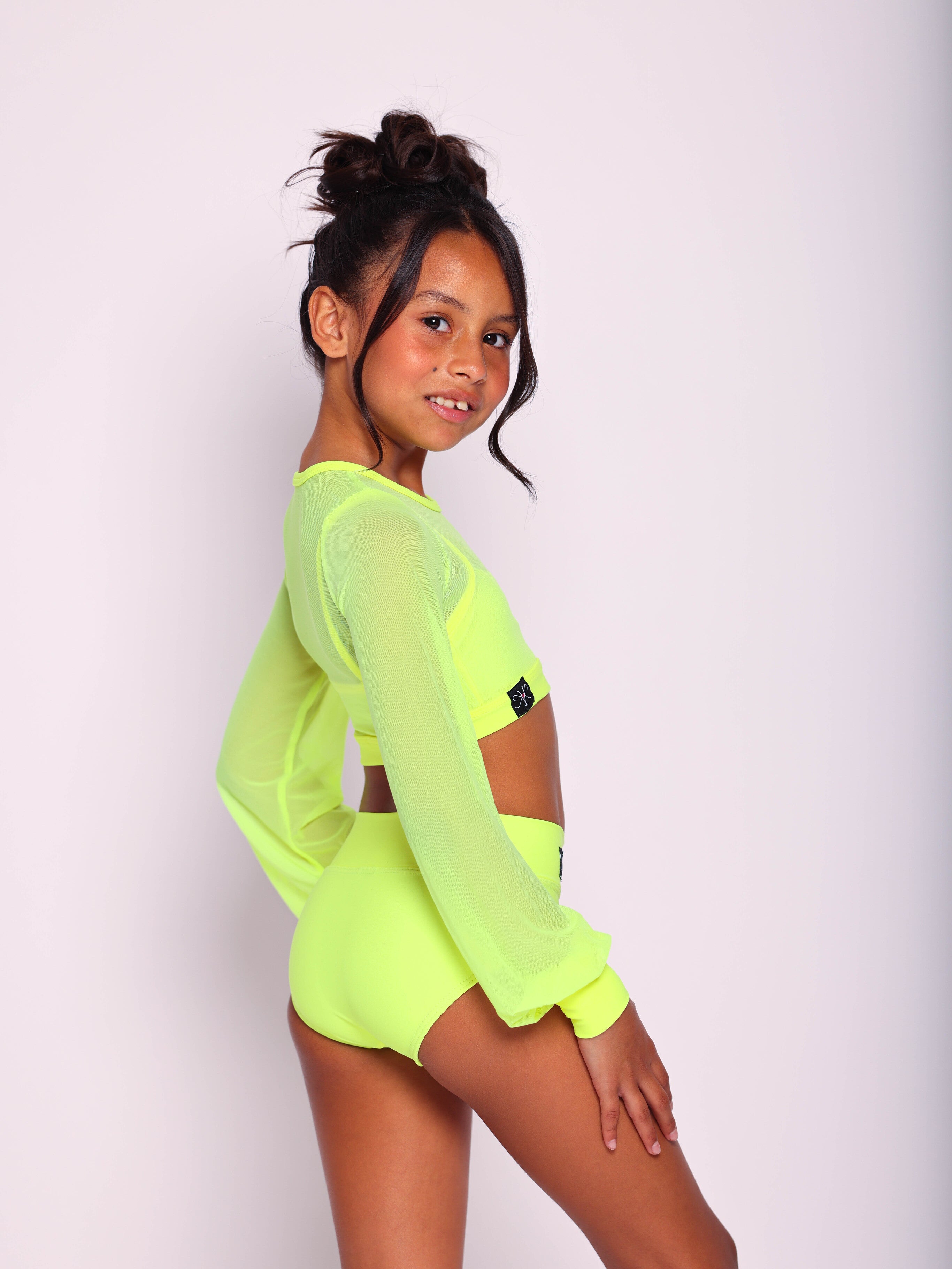 Hollaback Posh Brief - Neon Yellow - Ready to Ship