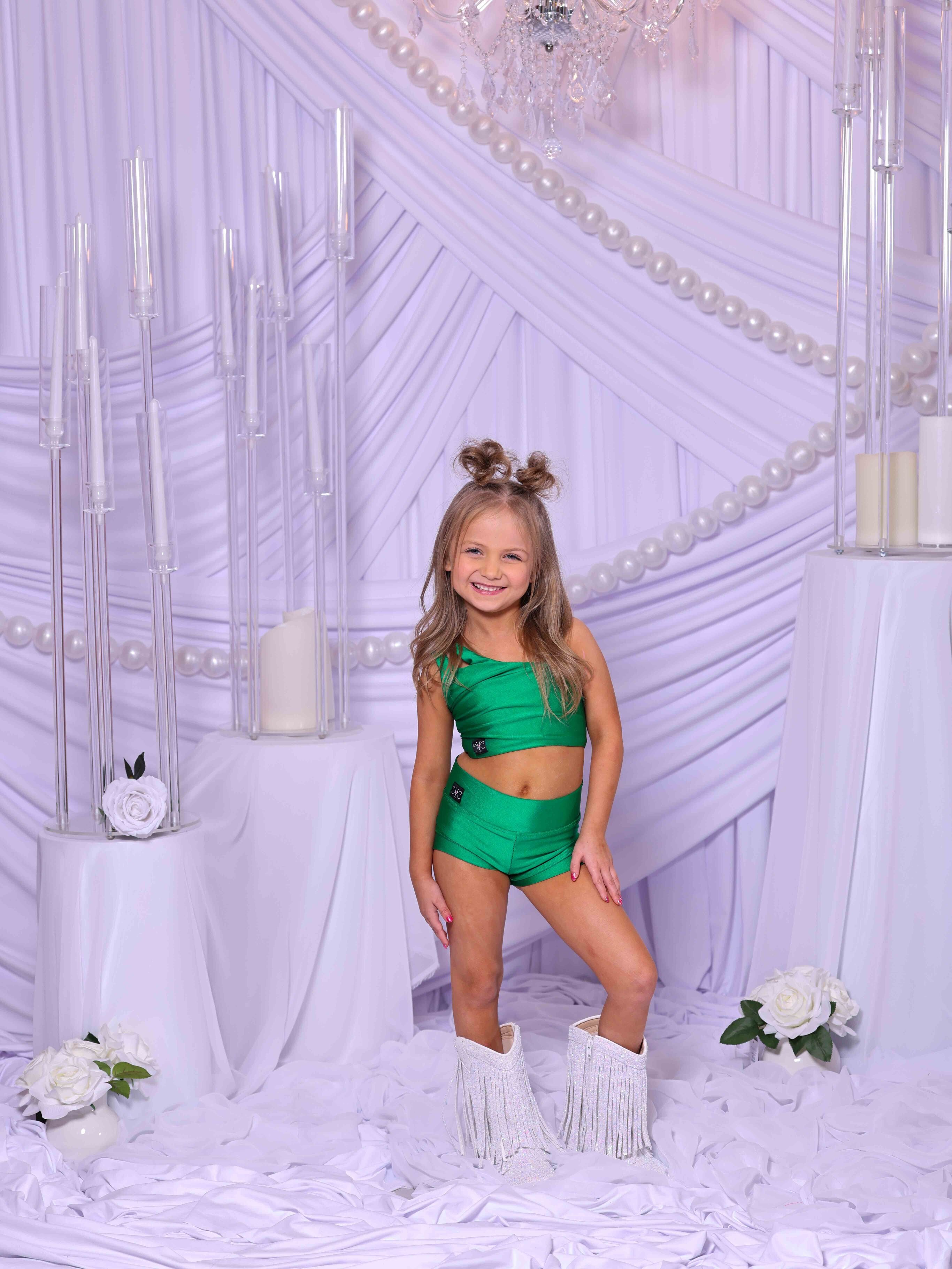 My Time Celebrity Short - Emerald - Ready To Ship