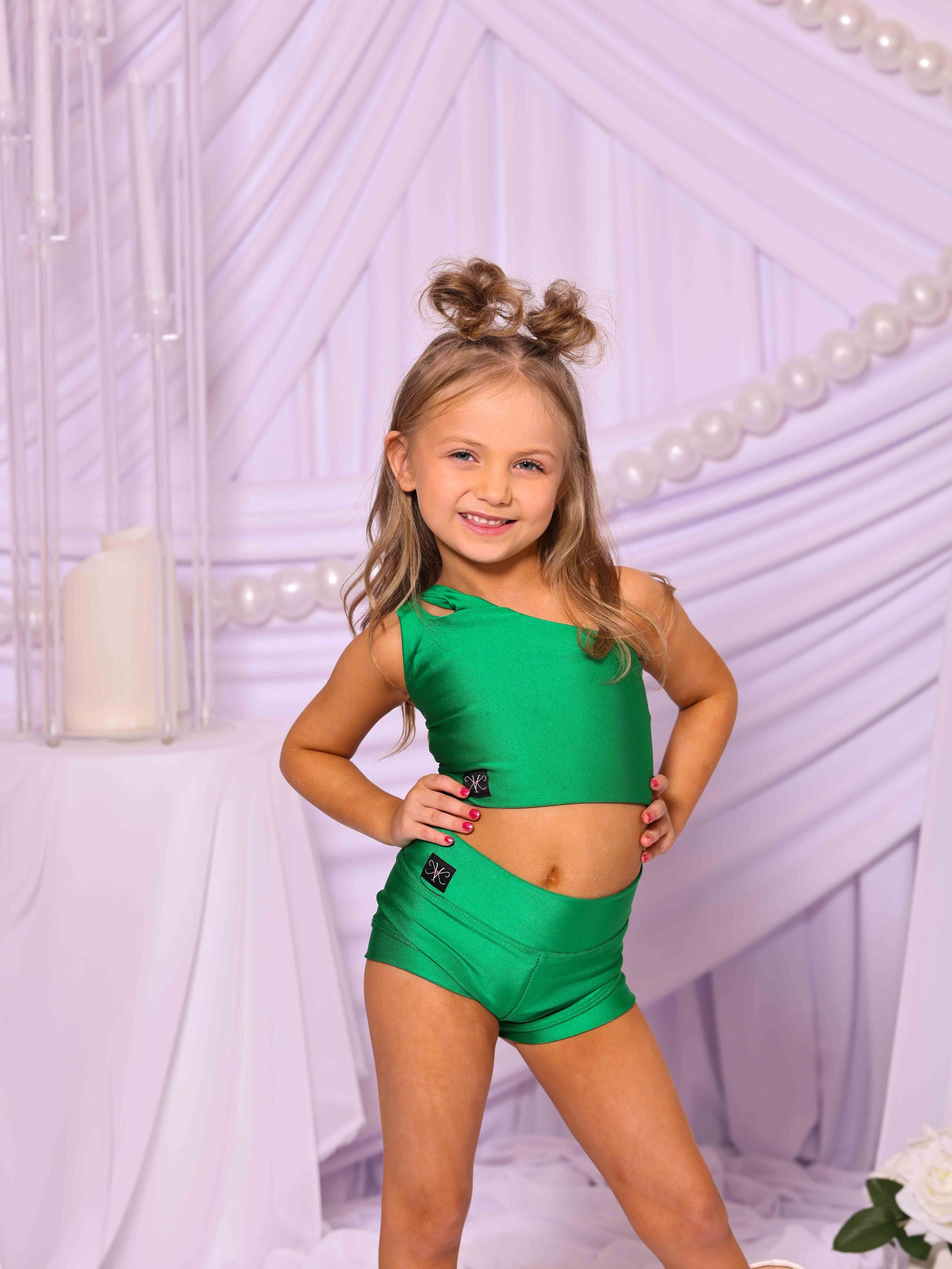 My Time Celebrity Short - Emerald - Ready To Ship