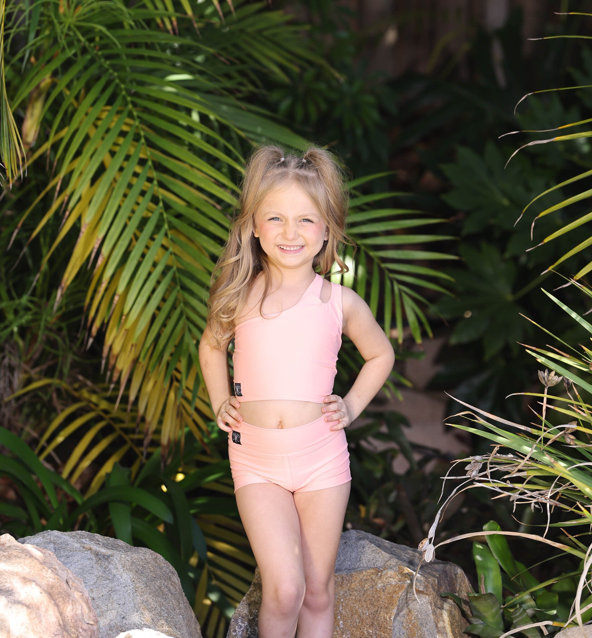 My Time Crop Top - Peachy - Ready To Ship
