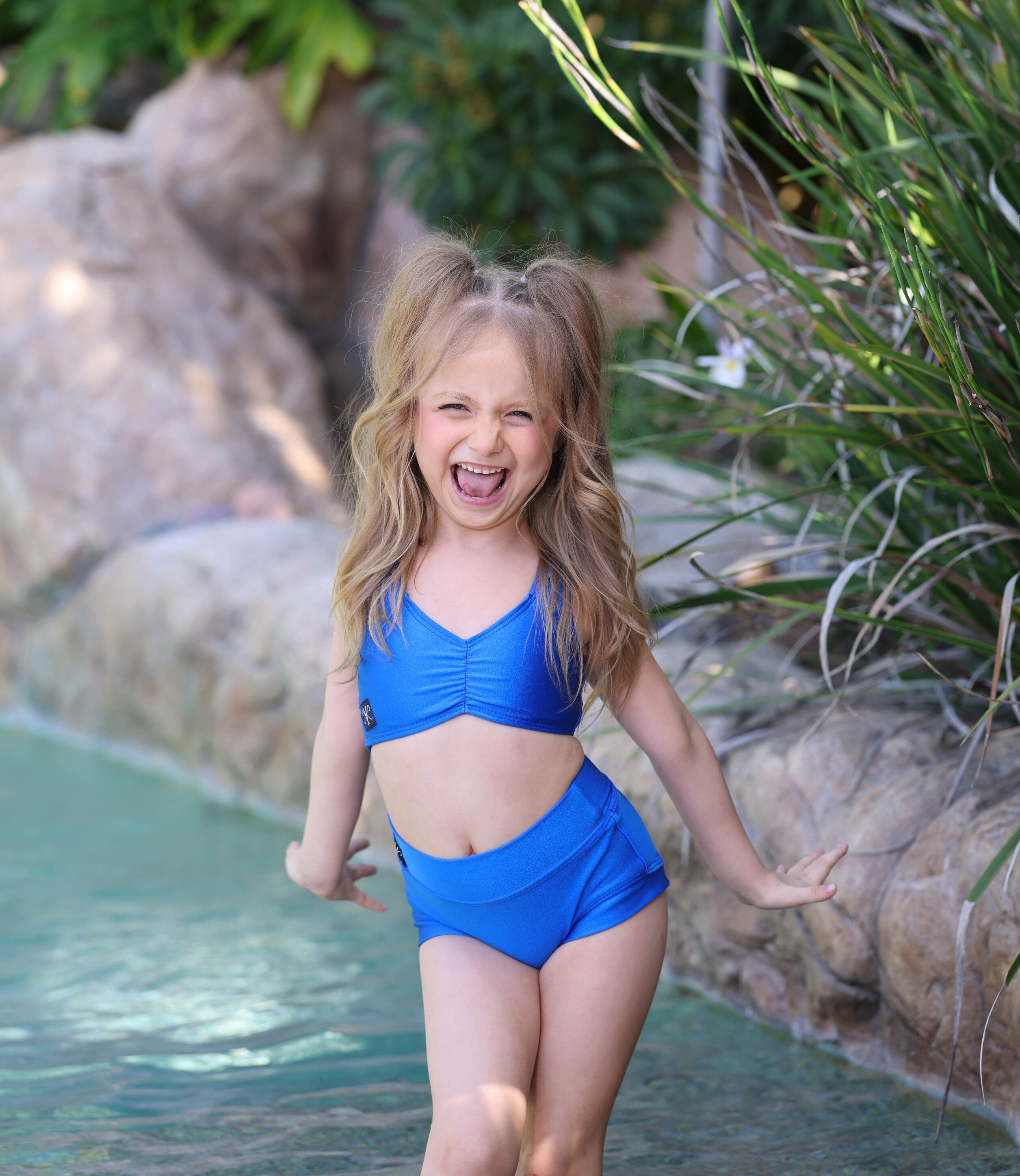 Count On Me VIP Brief - Royal Blue Shiny - Ready To Ship