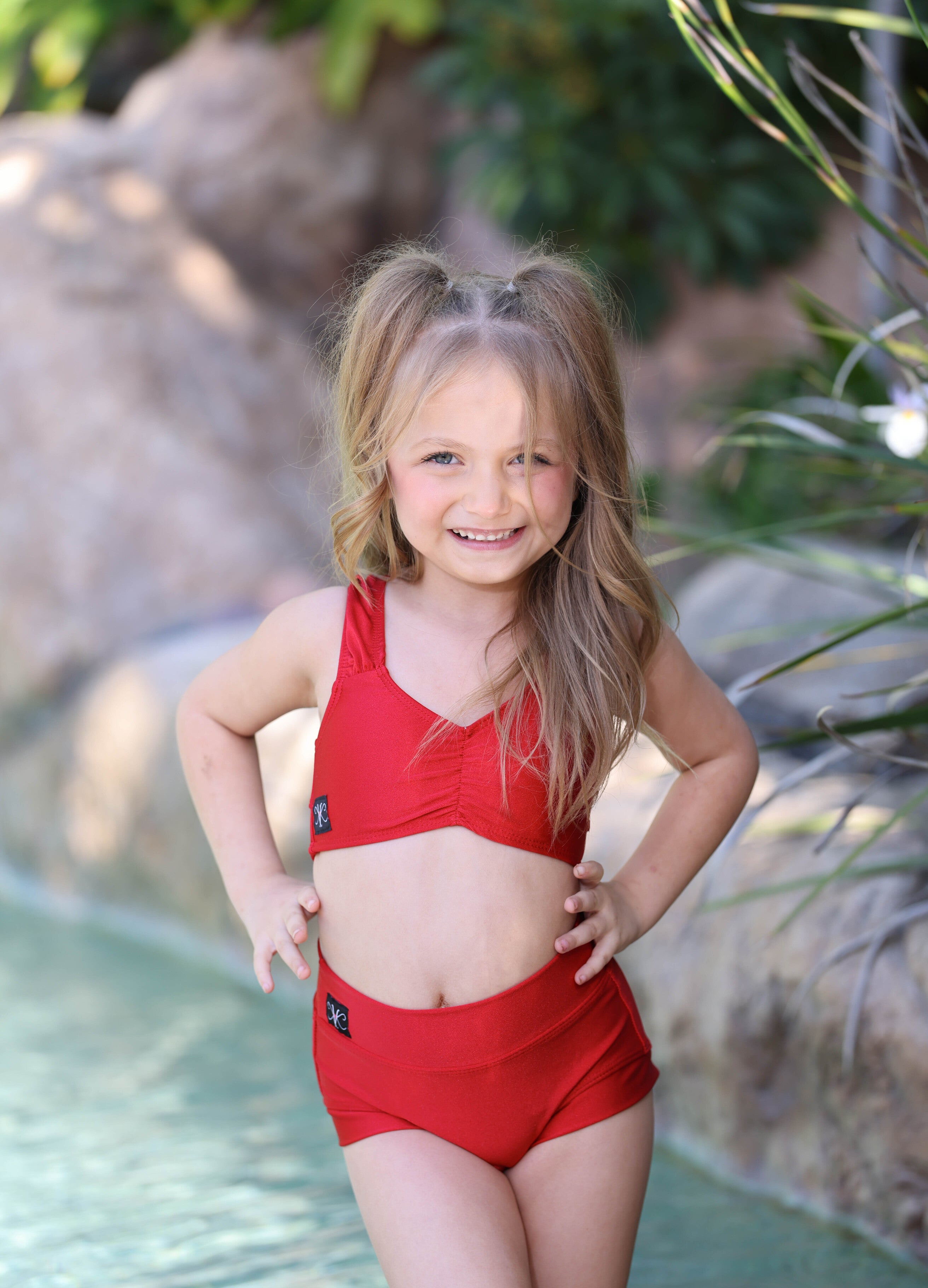 Count On Me VIP Brief - Red Shiny - Ready To Ship