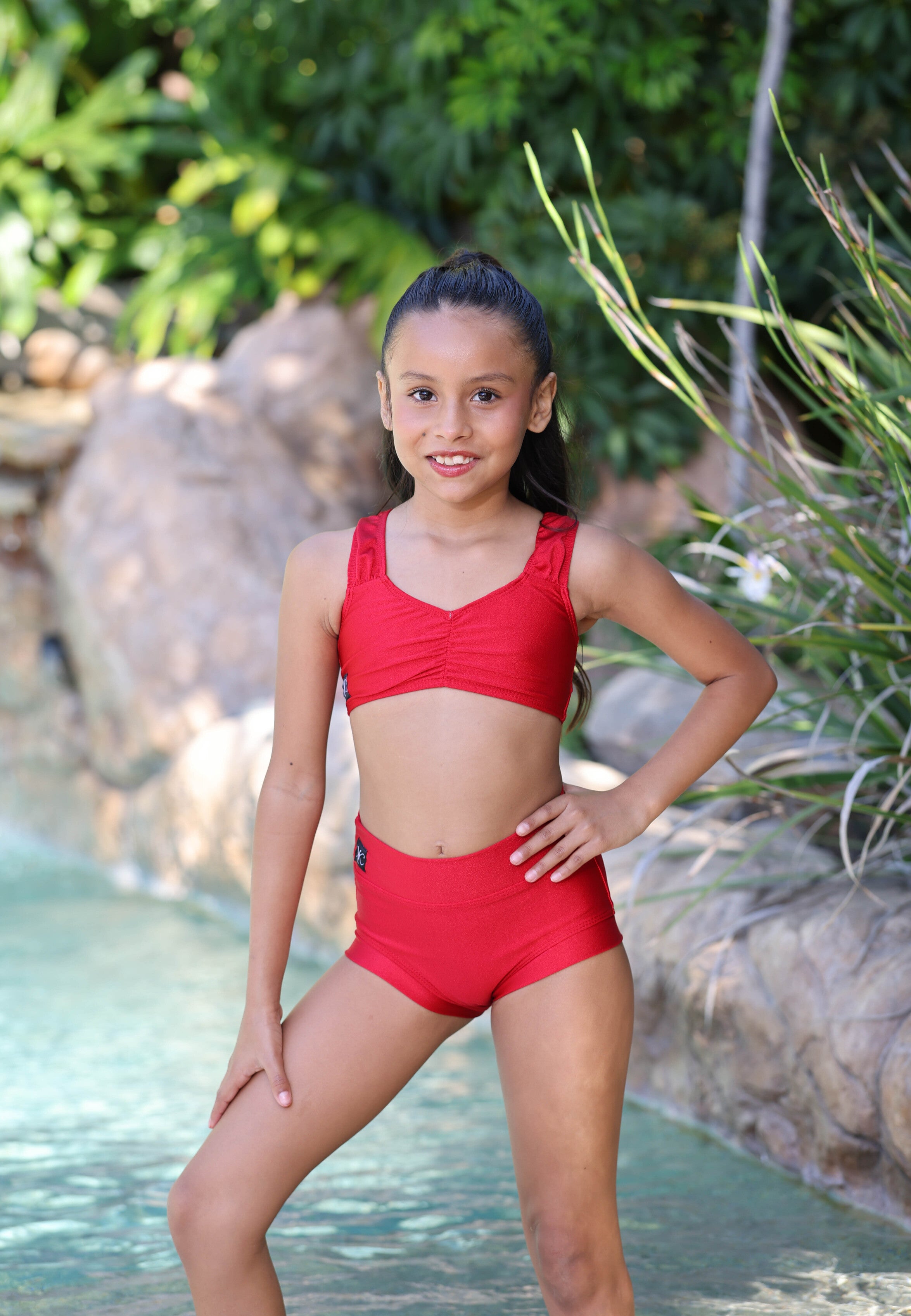 Count On Me VIP Brief - Red Shiny - Ready To Ship