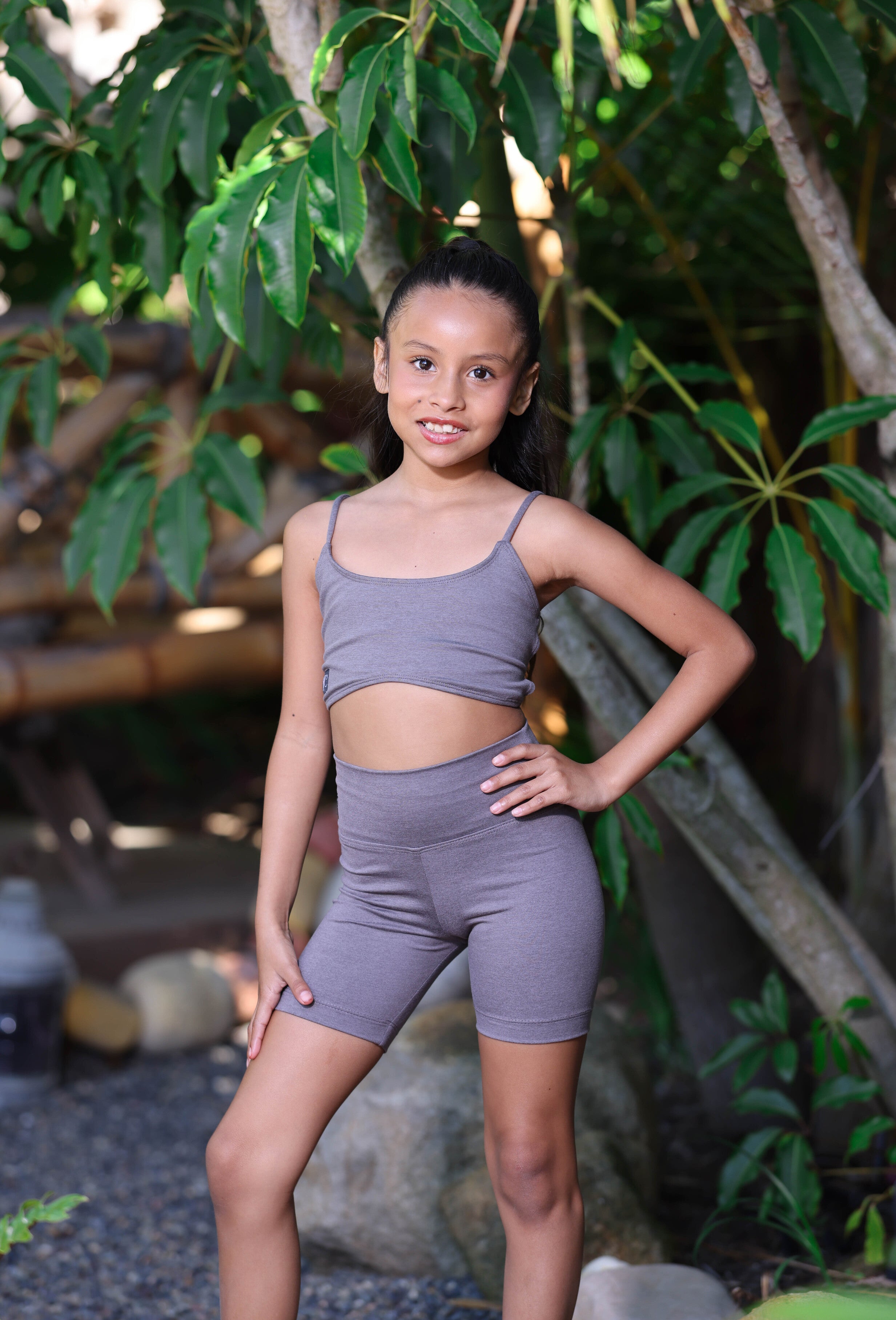 Everyday Biker Short - Charcoal - Ready To Ship