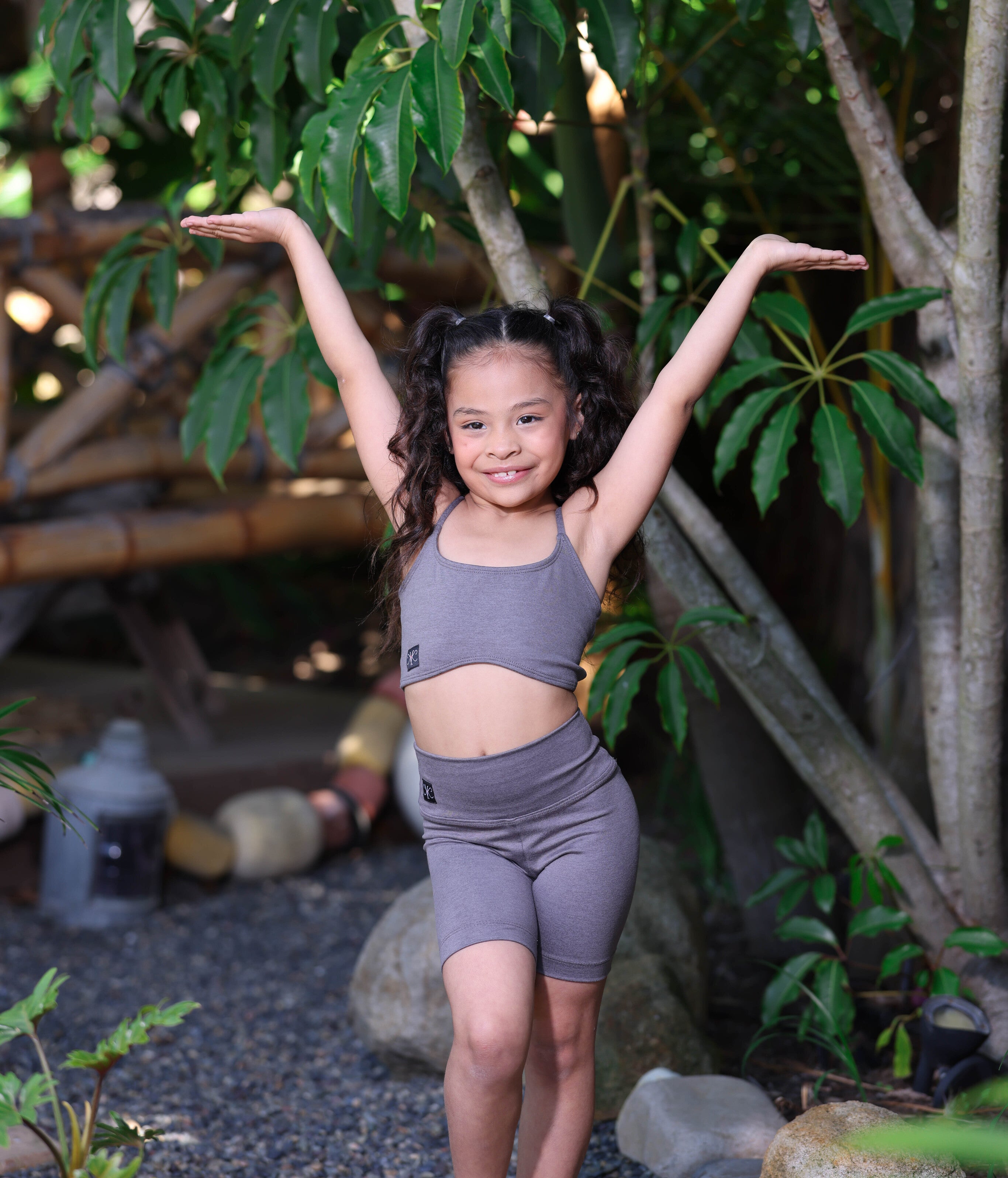 Everyday Biker Short - Charcoal - Ready To Ship