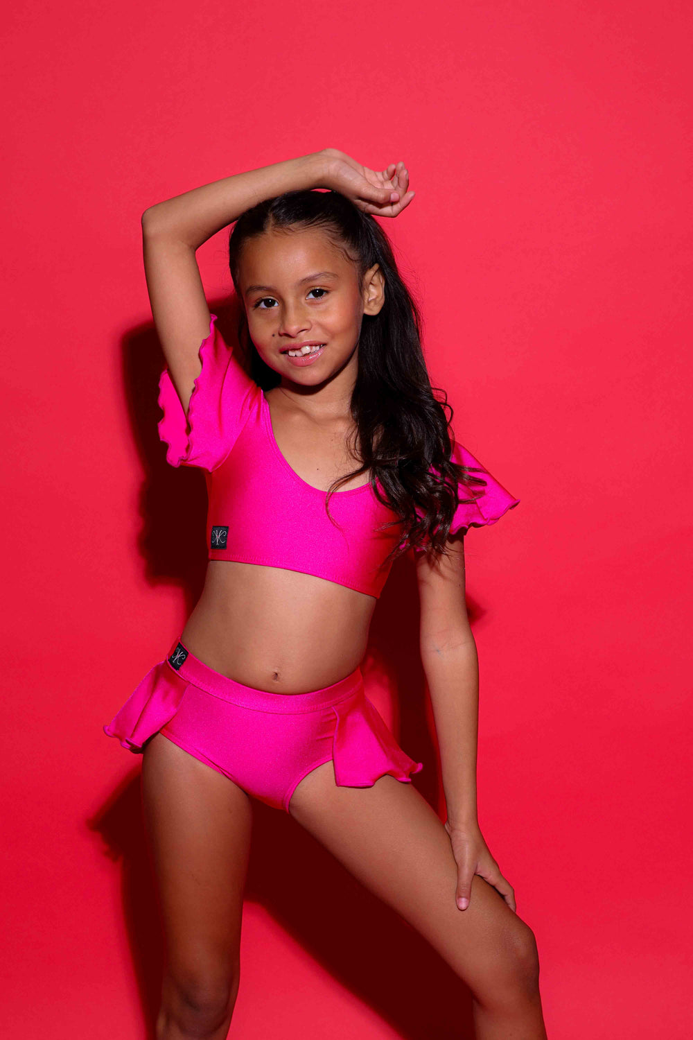 Flutter Brief - Fuchsia Shiny - Ready To Ship