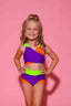 Cross My Heart VIP Brief - Purple/Neon Orange/Neon Green - Ready To Ship - Halloween Limited Edition