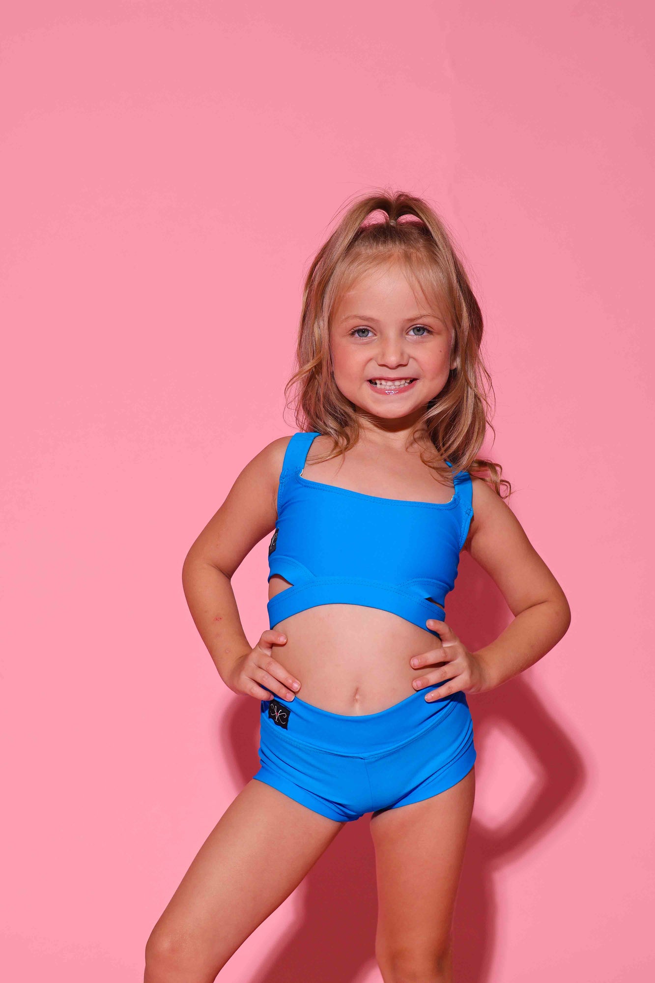 Side Hustle Bra Top - Turquoise - Ready To Ship