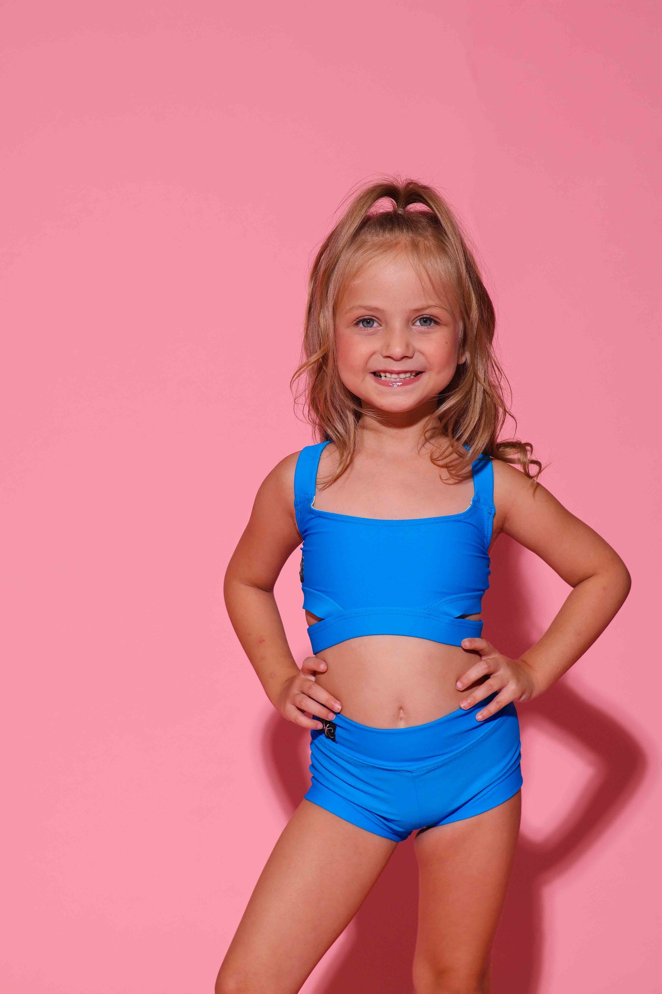 Side Hustle Celebrity Short - Turquoise - Ready To Ship