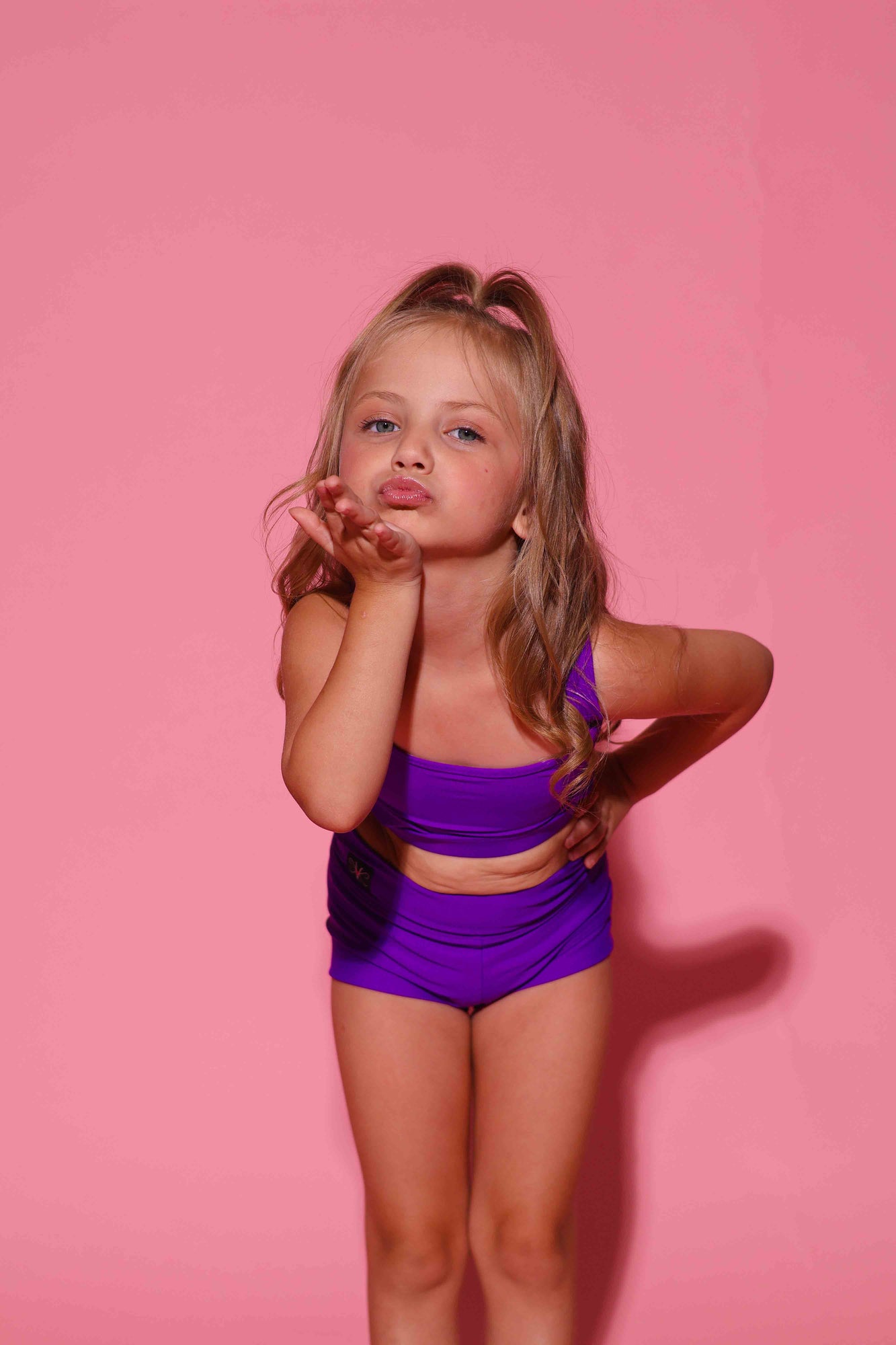 Side Hustle Bra Top - Purple - Ready To Ship