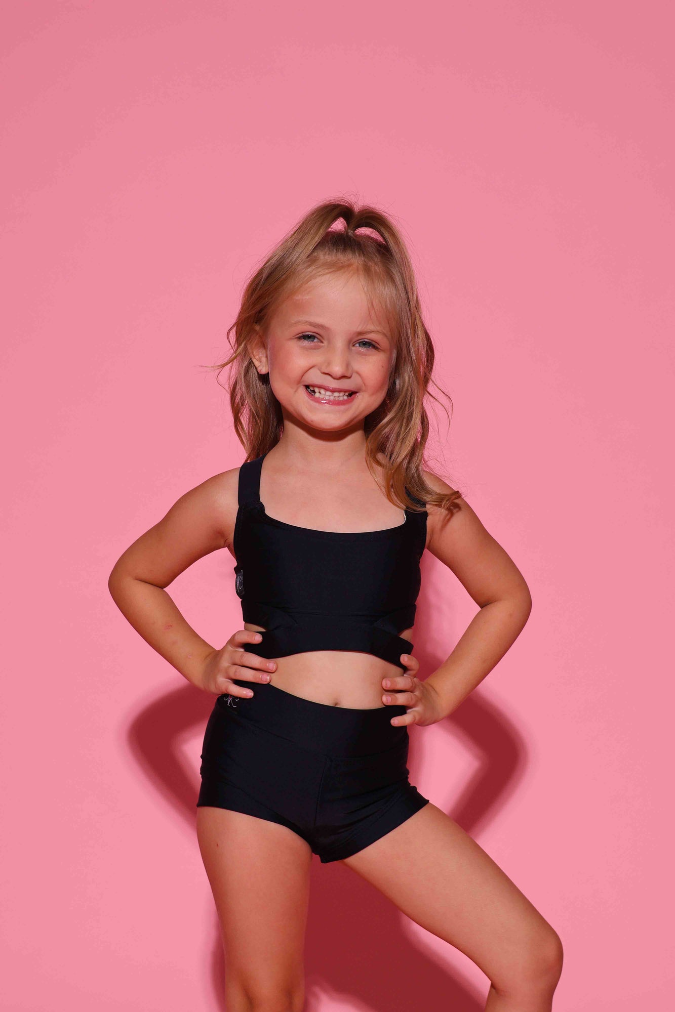 Side Hustle Bra Top - Black - Ready To Ship