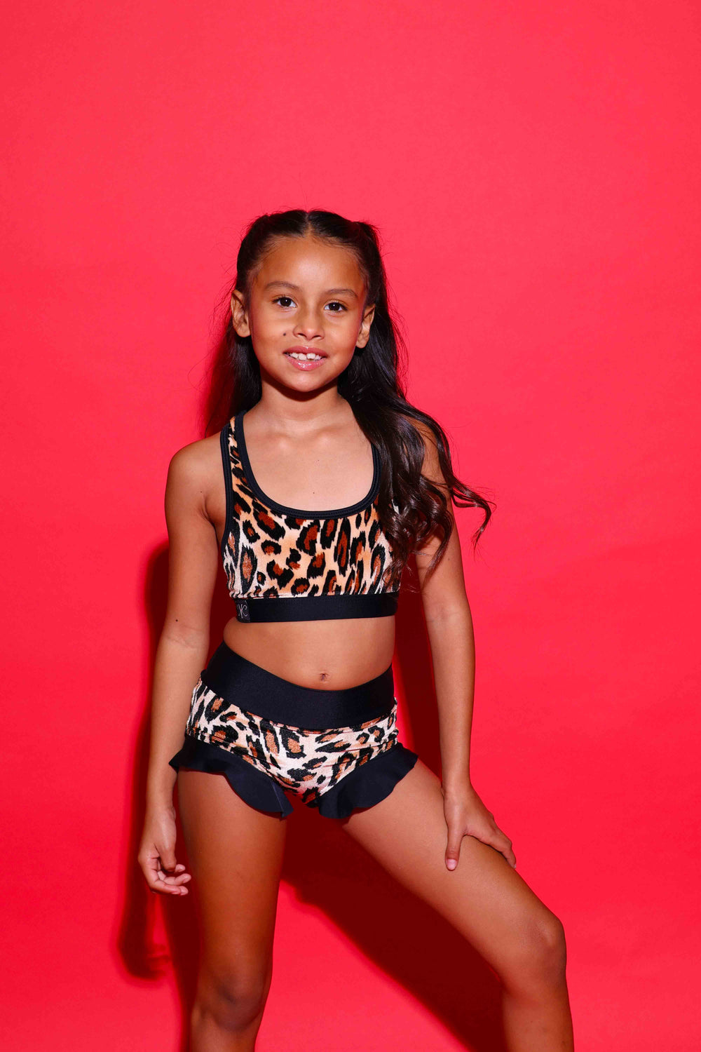 Lolita Brief - Jungle Velvet/Black - Ready To Ship