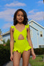 Valentina Leotard - Neon Yellow - Ready to Ship