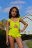 Valentina Leotard - Neon Yellow - Ready to Ship