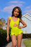 Valentina Leotard - Neon Yellow - Ready to Ship