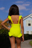 Valentina Leotard - Neon Yellow - Ready to Ship