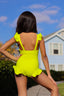 Valentina Leotard - Neon Yellow - Ready to Ship