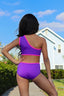 Pixie Leotard - Purple/Neon Pink - Ready to Ship