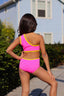 Pixie Leotard - Neon Pink/Sunshine Yellow - Ready to Ship