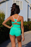 Bow Down Celebrity Short - Mint - Ready To Ship