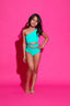 Diva Leotard - Dark Mint - Ready to Ship