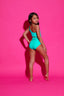 Diva Leotard - Dark Mint - Ready to Ship