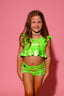 All Dolled Up VIP Brief - Neon Green Camo - Ready To Ship