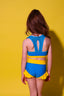 Lolita Brief - Turquoise/Yellow - Ready To Ship