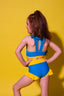 Lolita Brief - Turquoise/Yellow - Ready To Ship